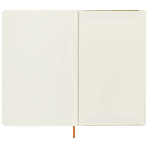 Moleskine 100% VEGEA® Capri Softcover Notizbuch L – liniert, orange bedrucken, Art.-Nr. 10793231