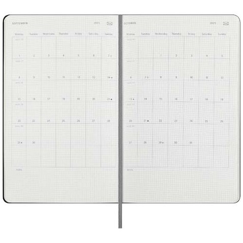 Moleskine 12 Monate Wochenplaner Smart Planner L, schwarz bedrucken, Art.-Nr. 10794390