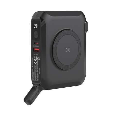 Urban Vitamin Oxnard 5-in-1 65W Universal-Ladegerät schwarz bedrucken, Art.-Nr. P301.9601