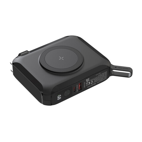 Urban Vitamin Oxnard 5-in-1 65W Universal-Ladegerät schwarz bedrucken, Art.-Nr. P301.9601