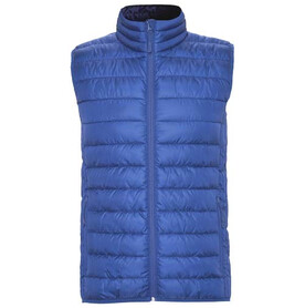 Oslo isolierter Bodywarmer für Kinder, Electric Blue bedrucken, Art.-Nr. K50921ND