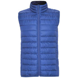 Oslo isolierter Bodywarmer für Kinder, Electric Blue bedrucken, Art.-Nr. K50921ND