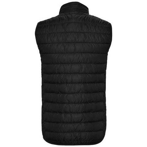 Oslo isolierter Bodywarmer für Kinder, schwarz bedrucken, Art.-Nr. K50923OM