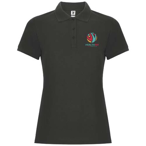 Pegaso Premium Poloshirt für Damen, Dark Lead bedrucken, Art.-Nr. R66444B6