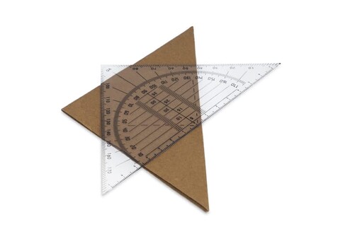 Geodreieck - Transparent bedrucken, Art.-Nr. LT91251-N0004
