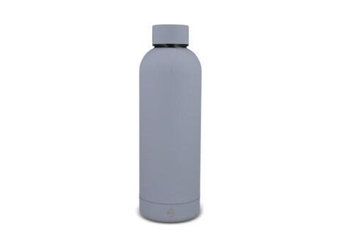 Isolierflasche Alchemie Soft Touch 500ml - Grau bedrucken, Art.-Nr. LT98828-N0061