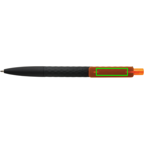 X3-Black mit Smooth-Touch orange, schwarz bedrucken, Art.-Nr. P610.978