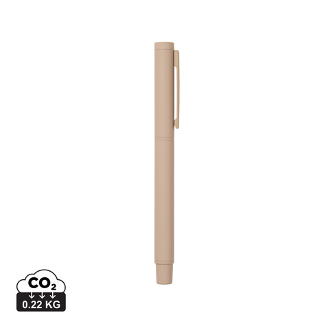 VINGA Baltimore Stift aus RCS recyceltem Stainless-Steel greige bedrucken, Art.-Nr. V1690019 VINGA Baltimore Stift aus RCS recyceltem Stainless-Steel greige bedrucken, Art.-Nr. V1690019