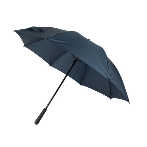 VINGA Baltimore AWARE™ RPET 23“ Regenschirm navy blau bedrucken, Art.-Nr. V850115