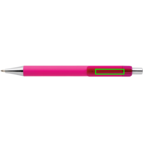 X8 Stift mit Smooth-Touch rosa bedrucken, Art.-Nr. P610.700