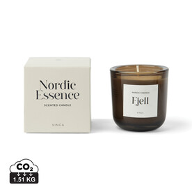 Nordic Essence Duftkerze klein off white, dunkelbraun bedrucken, Art.-Nr. V2620419 Nordic Essence Duftkerze klein off white, dunkelbraun bedrucken, Art.-Nr. V2620419