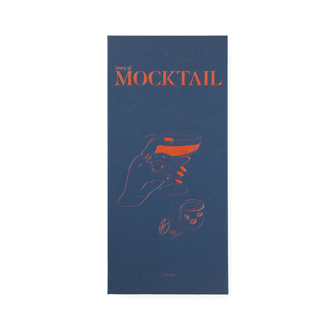 VINGA Story of Mocktail blau bedrucken, Art.-Nr. V2630105