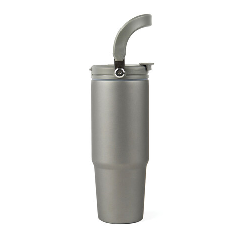 VINGA Eos Trek 880ml Flasche aus RCS rec. Stainless-Steel grau, grau bedrucken, Art.-Nr. V4320322 VINGA Eos Trek 880ml Flasche aus RCS rec. Stainless-Steel grau, grau bedrucken, Art.-Nr. V4320322