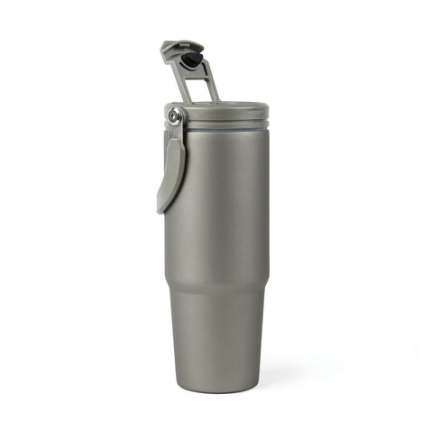 VINGA Eos Trek 880ml Flasche aus RCS rec. Stainless-Steel grau, grau bedrucken, Art.-Nr. V4320322 VINGA Eos Trek 880ml Flasche aus RCS rec. Stainless-Steel grau, grau bedrucken, Art.-Nr. V4320322
