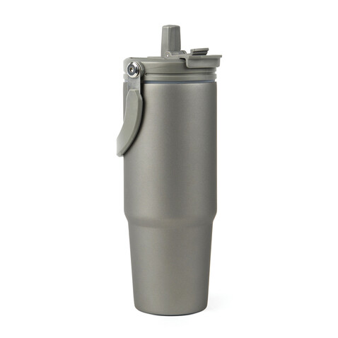 VINGA Eos Trek 880ml Flasche aus RCS rec. Stainless-Steel grau, grau bedrucken, Art.-Nr. V4320322 VINGA Eos Trek 880ml Flasche aus RCS rec. Stainless-Steel grau, grau bedrucken, Art.-Nr. V4320322