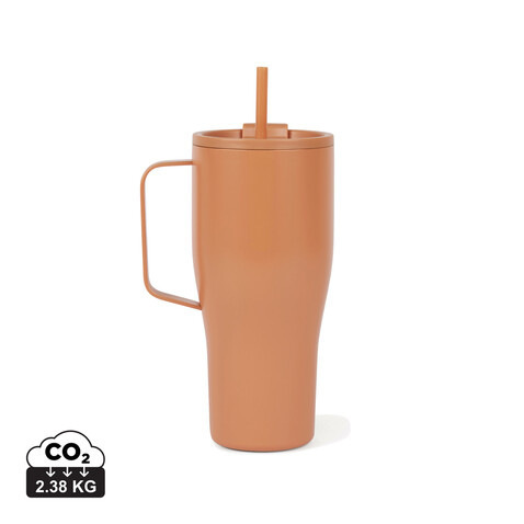 VINGA Eos Voyager 800ml Flasche aus RCS rec. Stainless-Steel orange, orange bedrucken, Art.-Nr. V4320408 VINGA Eos Voyager 800ml Flasche aus RCS rec. Stainless-Steel orange, orange bedrucken, Art.-Nr. V4320408