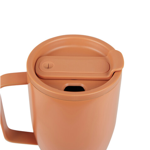 VINGA Eos Voyager 800ml Flasche aus RCS rec. Stainless-Steel orange, orange bedrucken, Art.-Nr. V4320408 VINGA Eos Voyager 800ml Flasche aus RCS rec. Stainless-Steel orange, orange bedrucken, Art.-Nr. V4320408