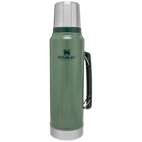 Stanley 1000 ml Classic Legendary Isolierflasche, waldgrün bedrucken, Art.-Nr. 10082764