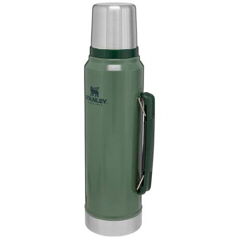 Stanley 1000 ml Classic Legendary Isolierflasche, waldgrün bedrucken, Art.-Nr. 10082764