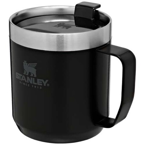 Stanley 350 ml Classic Legendary Camp Thermobecher, schwarz bedrucken, Art.-Nr. 10083290