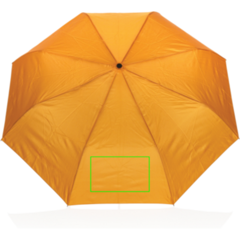 21&quot; Impact AWARE™ 190T Mini-Regenschirm mit Auto-Open sundial orange bedrucken, Art.-Nr. P850.438