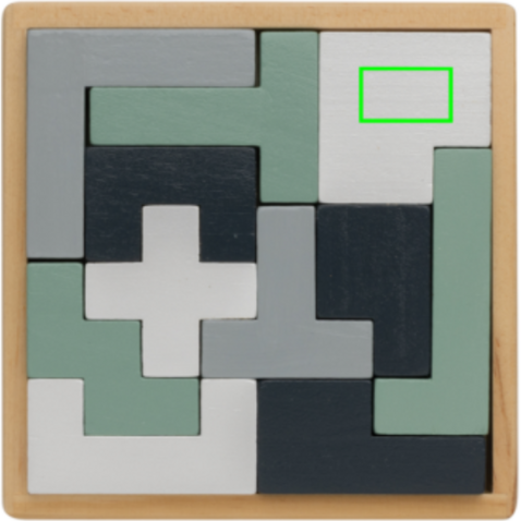 Cree Holz-Puzzle braun bedrucken, Art.-Nr. P940.289