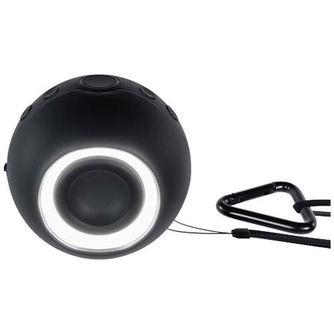 SCX.design S42 10 W Wasserdichter Bluetooth®-Lautsprecher, schwarz bedrucken, Art.-Nr. 1PX16490