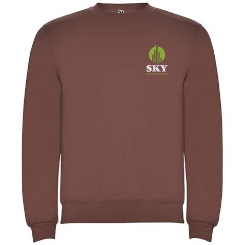 Clasica Sweatshirt mit Rundhalsausschnitt Unisex, Pale Red bedrucken, Art.-Nr. R1070A21