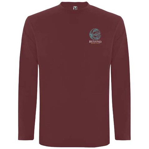 Extreme Langarmshirt für Herren, Berry Red bedrucken, Art.-Nr. R12178U5