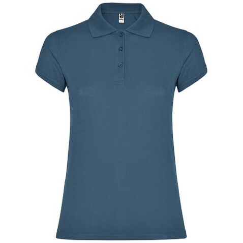 Star Poloshirt für Damen, Storm blue bedrucken, Art.-Nr. R66348V3
