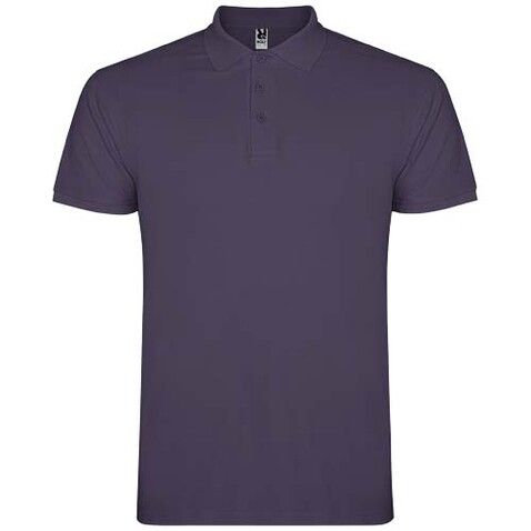 Star Poloshirt für Herren, fliederfarben bedrucken, Art.-Nr. R66382W5