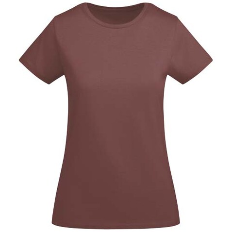 Breda T-Shirt aus Bio-Baumwolle für Damen, Pale Red bedrucken, Art.-Nr. R6699A21
