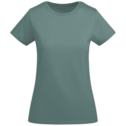 Breda T-Shirt aus Bio-Baumwolle für Damen, Calm Blue bedrucken, Art.-Nr. R6699A35