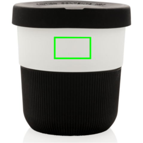 PLA Cup Coffee-To-Go 280ml schwarz bedrucken, Art.-Nr. P432.891