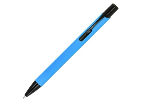 Alicante Soft Touch R-AL blaue Tinte - Hellblau / Schwarz bedrucken, Art.-Nr. LT80604-N1202