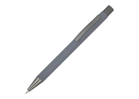 New York Soft Touch R-AL blaue Inkt - Grau bedrucken, Art.-Nr. LT80608-N0061