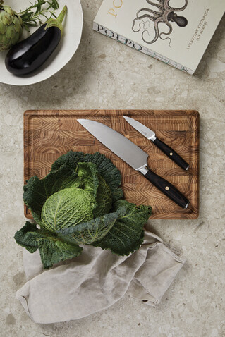 VINGA Tara Chef-Set aus Stahl Stahl, schwarz bedrucken, Art.-Nr. V2613409