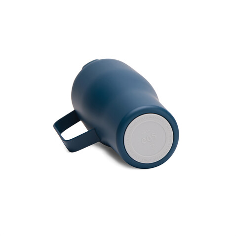 VINGA Eos Voyager 800ml Flasche aus RCS rec. Stainless-Steel navy blau, navy blau bedrucken, Art.-Nr. V4320405