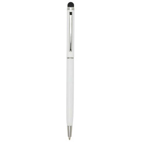 Ore Stylus Aluminium Kugelschreiber (blaue Mine), weiss bedrucken, Art.-Nr. 10625601
