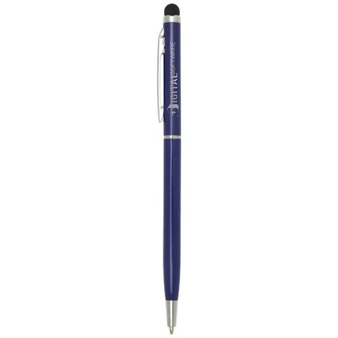 Ore Stylus Aluminium Kugelschreiber (blaue Mine), Ozeanblau bedrucken, Art.-Nr. 10625651