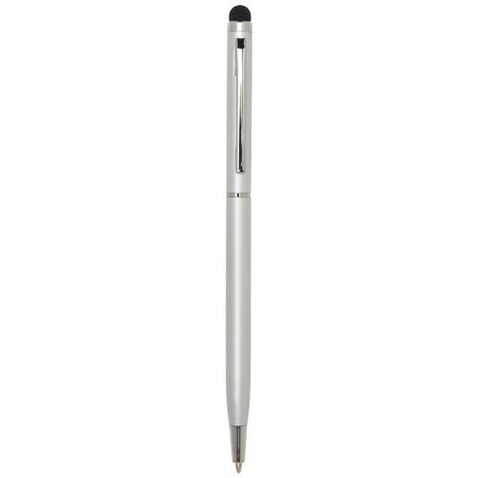 Ore Stylus Aluminium Kugelschreiber (blaue Mine), silber bedrucken, Art.-Nr. 10625681