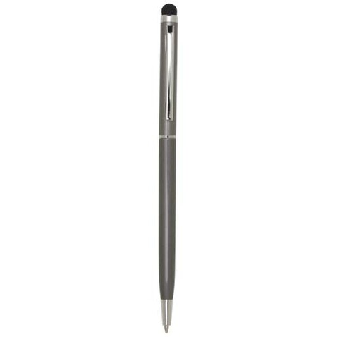 Ore Stylus Aluminium Kugelschreiber (blaue Mine), Titan bedrucken, Art.-Nr. 10625682