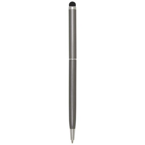 Ore Stylus Aluminium Kugelschreiber (blaue Mine), Titan bedrucken, Art.-Nr. 10625682