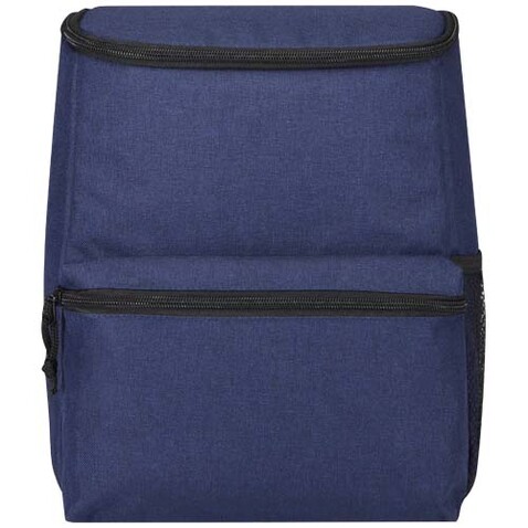 Tundra GRS rPET Kühlrucksack 12L, heather navy bedrucken, Art.-Nr. 12061655