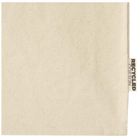 Florida 270 g/m² Tragetasche mit Seitenfalten 14L, natur bedrucken, Art.-Nr. 12073706