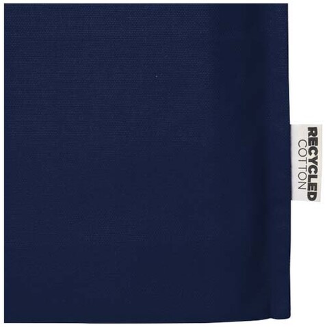 Florida 270 g/m² Tragetasche mit Seitenfalten 14L, navy bedrucken, Art.-Nr. 12073755