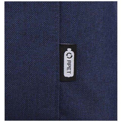 Tundra GRS RPET Kühltasche 13L, heather navy bedrucken, Art.-Nr. 13006655