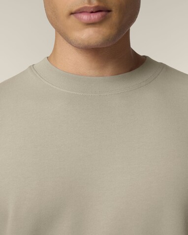 Changer 2.0 - Das Iconic Rundhals-Unisex-Sweatshirt - Stone - S bedrucken, Art.-Nr. STSU178C3581S