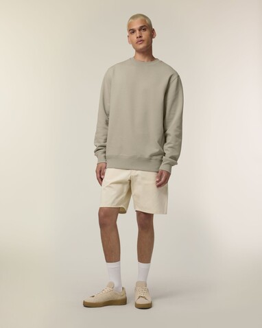 Changer 2.0 - Das Iconic Rundhals-Unisex-Sweatshirt - Stone - XXL bedrucken, Art.-Nr. STSU178C3582X