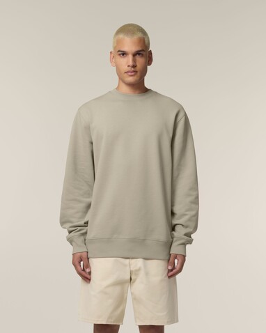 Changer 2.0 - Das Iconic Rundhals-Unisex-Sweatshirt - Stone - XXS bedrucken, Art.-Nr. STSU178C3582S